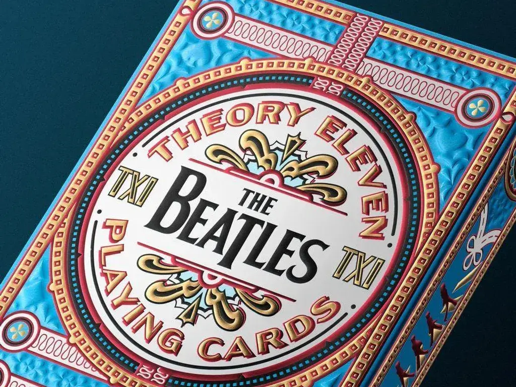 The Beatles Playing Cards - Blue 1