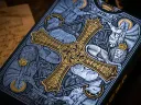 The Cross Admiral Angels Playing Cards Thumbnail 2