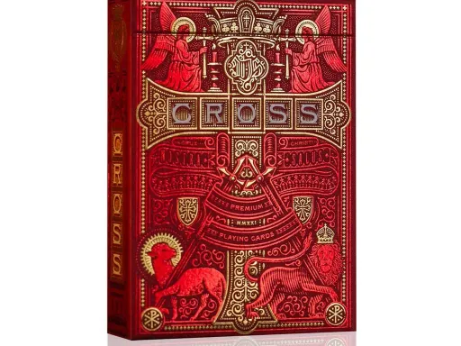 The Cross Playing Cards - Maroon Martyrs Edition Thumbnail 1