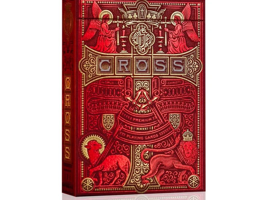 The Cross Playing Cards - Maroon Martyrs Edition 1