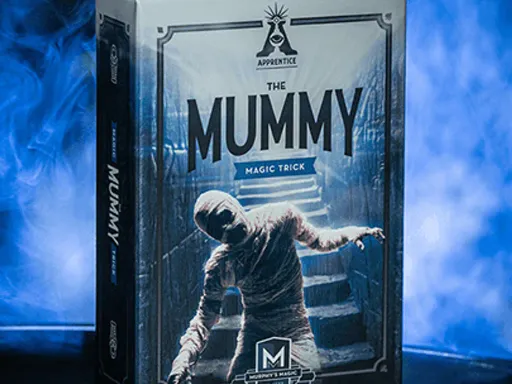 The Mummy is a part of a series of Magic Tricks produced by Apprentice Magic for Murphy's Magic and is one of the easiest trick to perform.In this fun version of the effect, you show