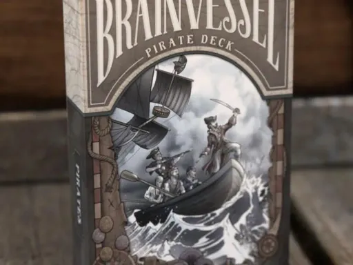 In 2015 BrainVessel launched the Seven Seas Master Collection which sold out instantly and now the legend of the pirate playing card deck returns.The New Pirate Playing Cards features a full and colorful re imagination