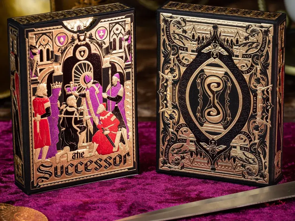 The Successor Imperial Black Limited Edition Playing Cards 1