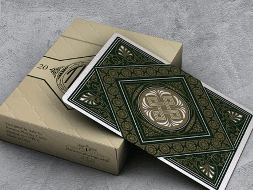 Theos Playing Cards - Green 1