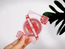 Transparent Playing Cards - Red Thumbnail 8