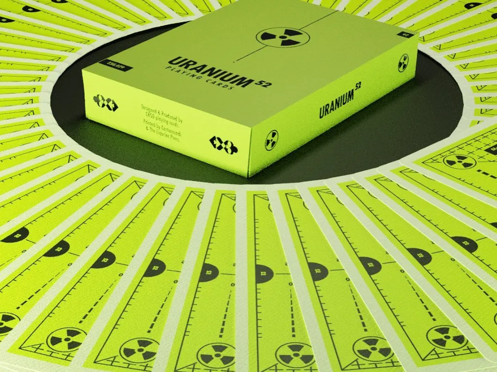 Uranium 52 Playing Cards - Limited Edition 1