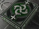 Valhalla Viking Playing Cards - Gilded Emerald Thumbnail 3