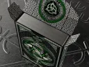 Valhalla Viking Playing Cards - Gilded Emerald Thumbnail 4