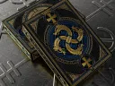 Valhalla Viking Sapphire Playing Cards - Gilded Thumbnail 3