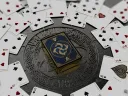 Valhalla Viking Sapphire Playing Cards - Gilded Thumbnail 5