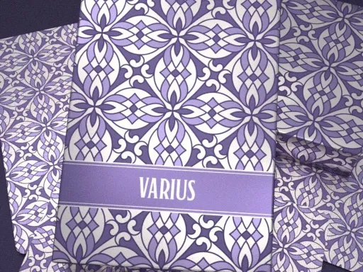 Varius Playing Cards - Purple Thumbnail 1