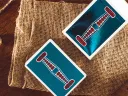 Vintage Feel Jerry's Nuggets Blue Foil Playing Cards Thumbnail 2