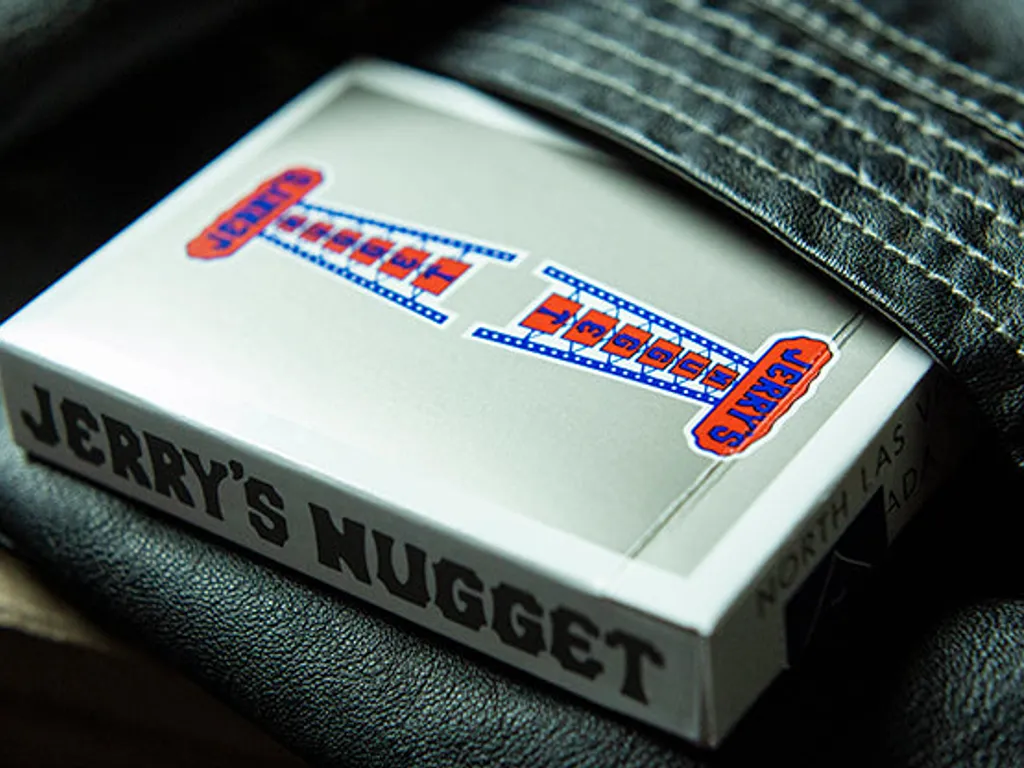 Vintage Feel Jerry's Nuggets (Steel) Playing Cards 1