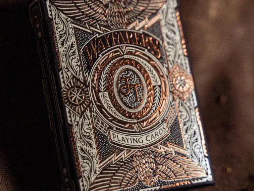 Wayfarers Playing Cards by Joker and the Thief is deck of cards that appeals to the adventurous and free spirited side inside all of us!With inspiration drawn from traveling and creating new experiences the Wayfarers