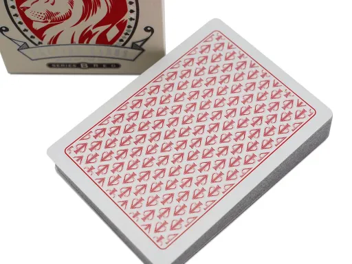 White Lions Playing Cards Thumbnail 1