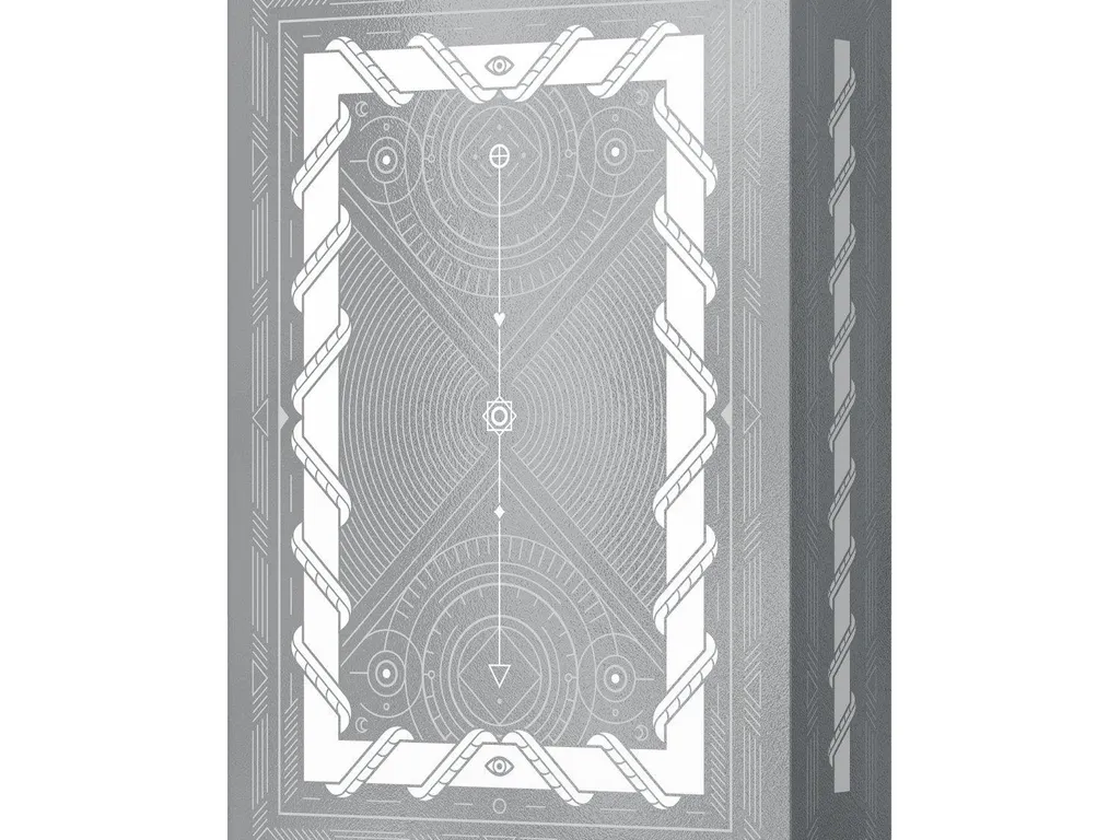 White Monolith Playing Cards by Thirdway Industries 1