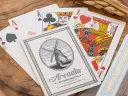 Windmill Back Azure Blue Playing Cards Thumbnail 3