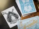 Windmill Back Azure Blue Playing Cards Thumbnail 4