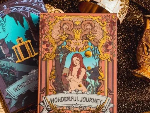 King Star playing card company produces some of the most beautiful playing cards that are adored by card collectors around the world. Their latest poker playing card series is called the Wonder Journey and the